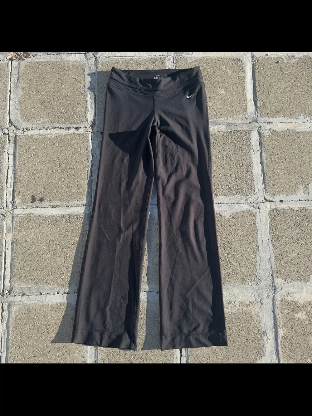 Y2K Nike Black Flare Leggings